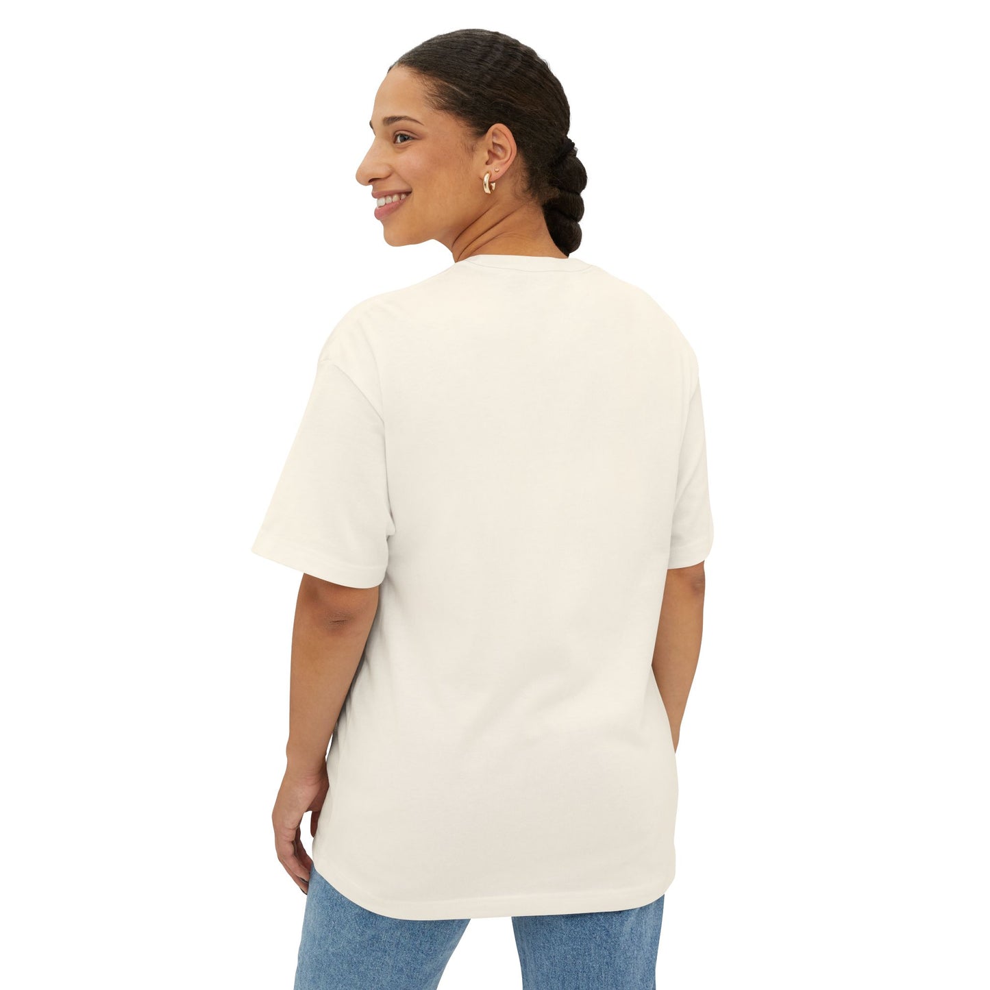 T-shirt Unisexe Oversize Coupe Boxy