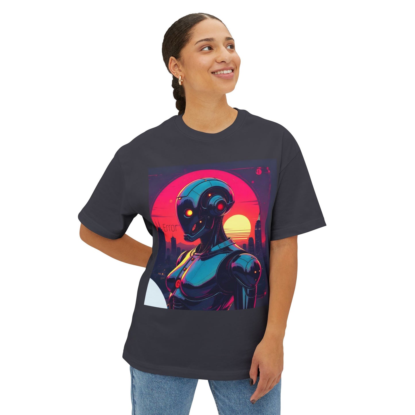 T-shirt Unisexe Oversize Coupe Boxy