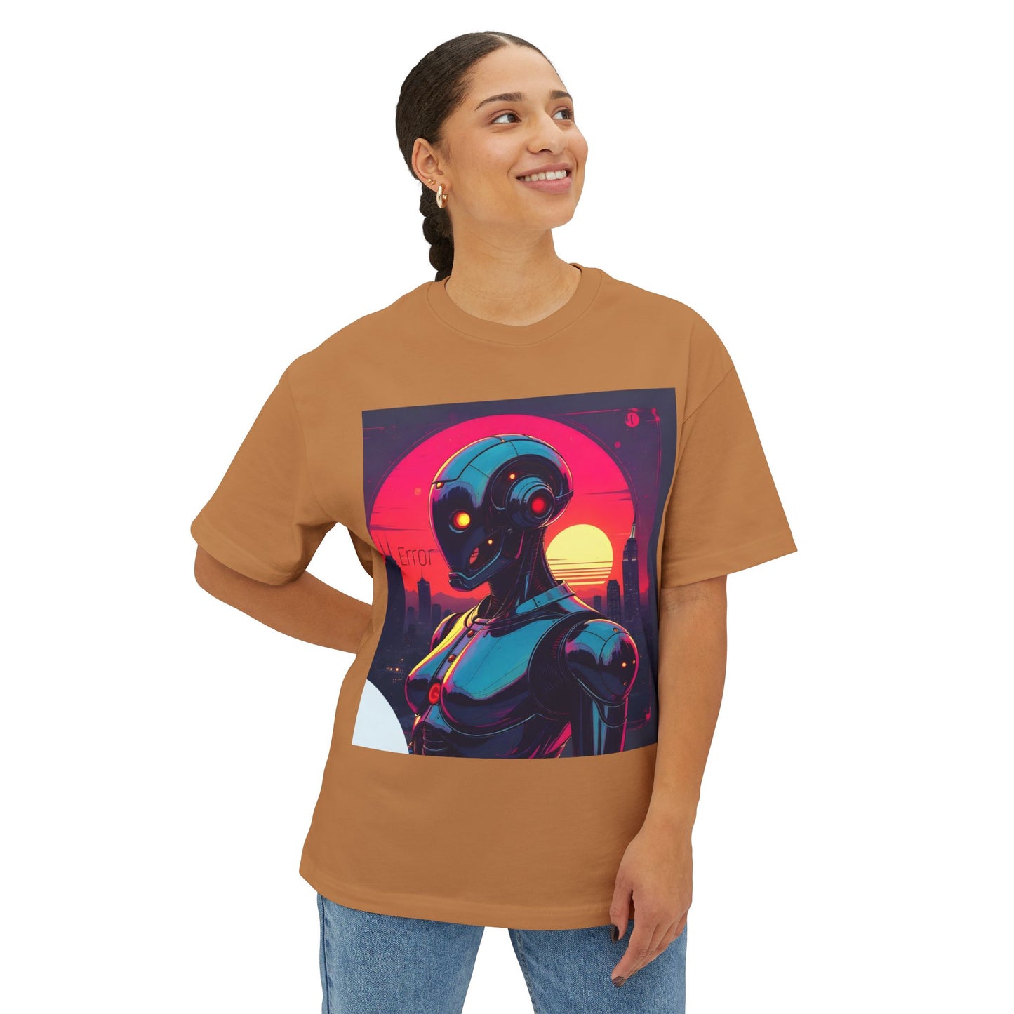 T-shirt Unisexe Oversize Coupe Boxy