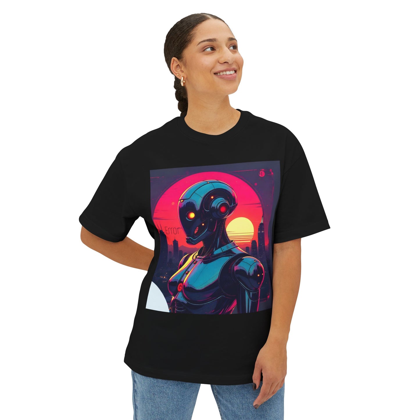T-shirt Unisexe Oversize Coupe Boxy