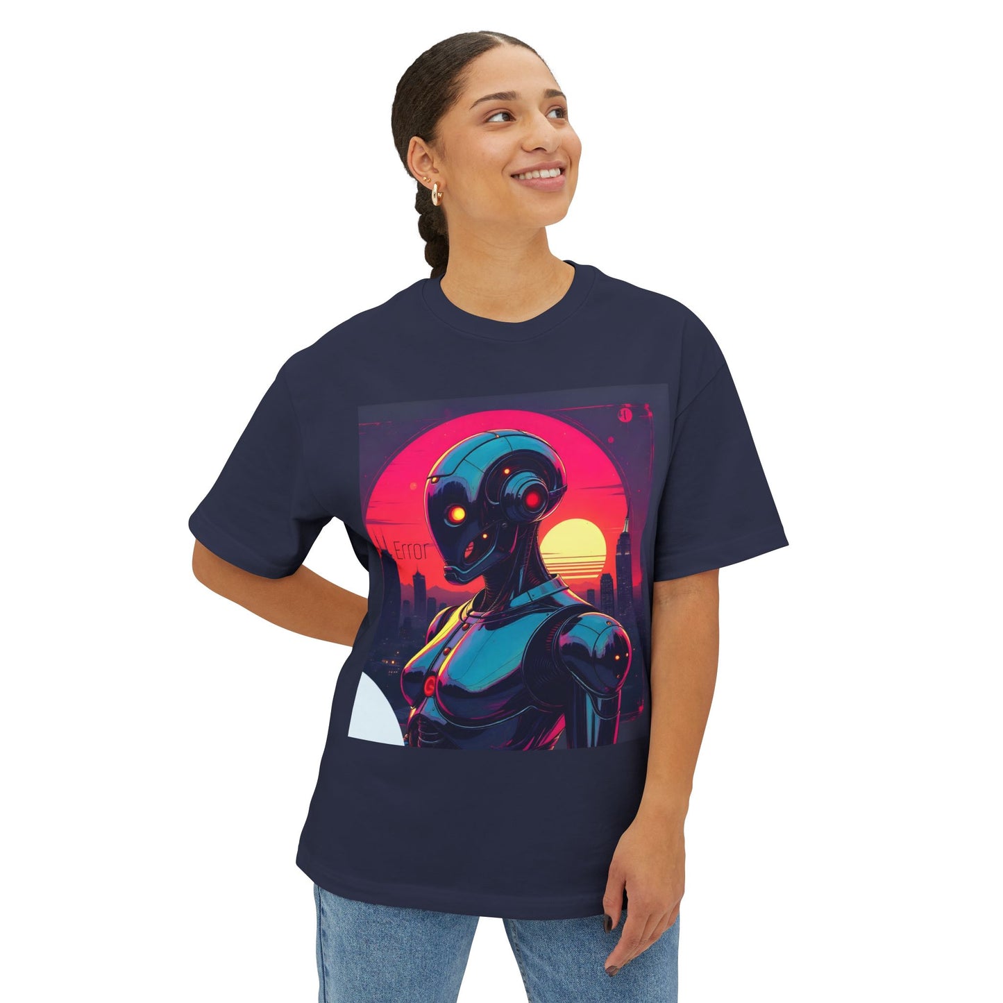 T-shirt Unisexe Oversize Coupe Boxy