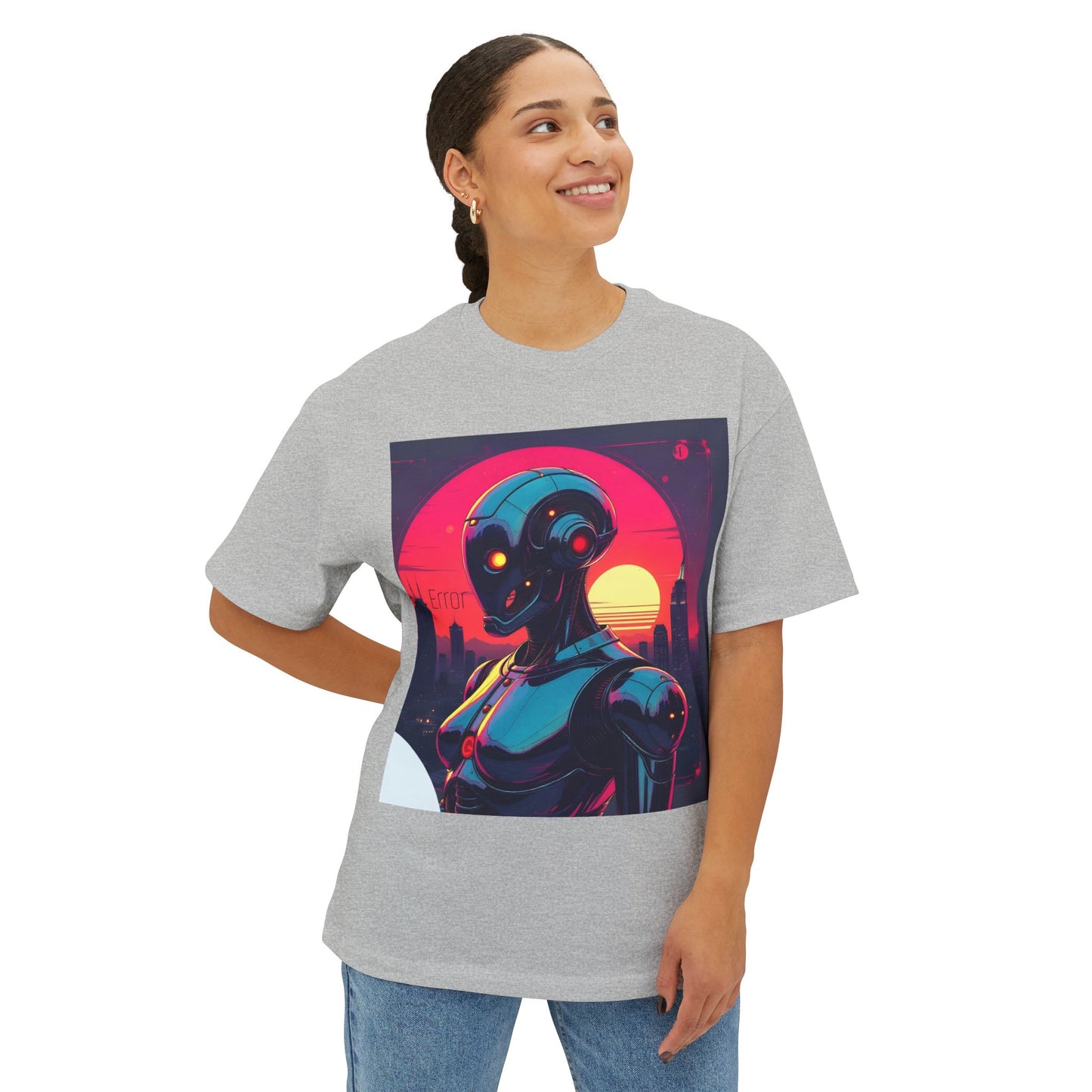 T-shirt Unisexe Oversize Coupe Boxy