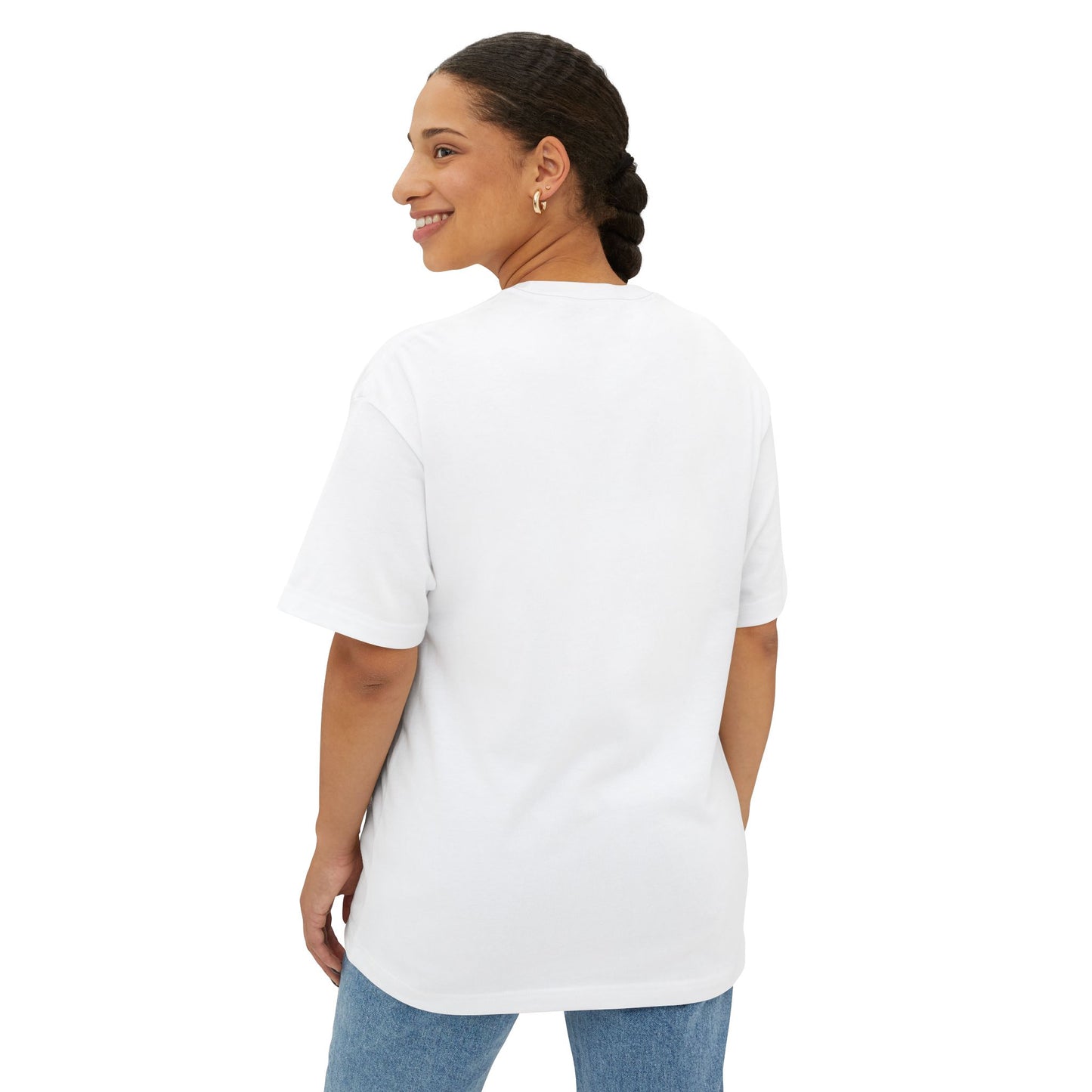 T-shirt Unisexe Oversize Coupe Boxy